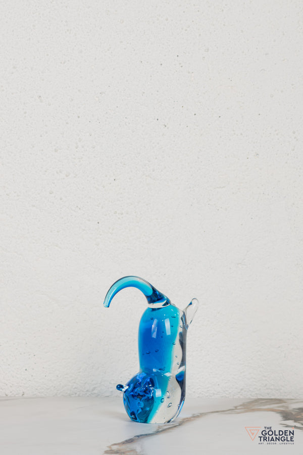 Zazu Dog Glass Sculpture