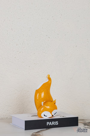 Vixara Fox Glass Sculpture