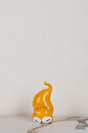 Vixara Fox Glass Sculpture