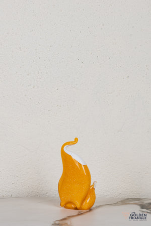 Vixara Fox Glass Sculpture