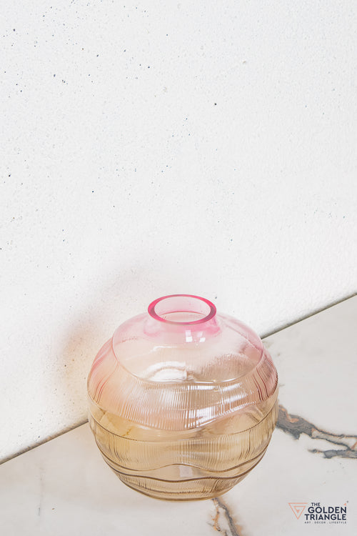 Lilac Glass Vase - Small
