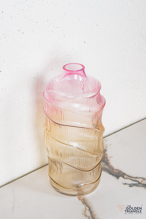Lilac Glass Vase - Small
