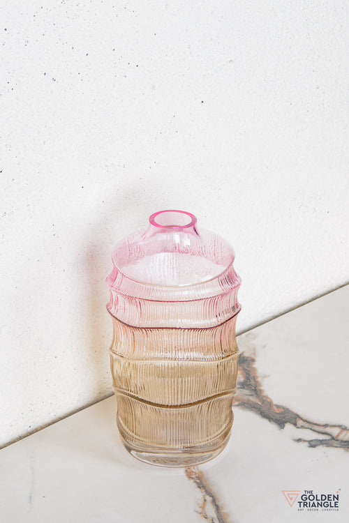 Lilac Glass Vase - Medium