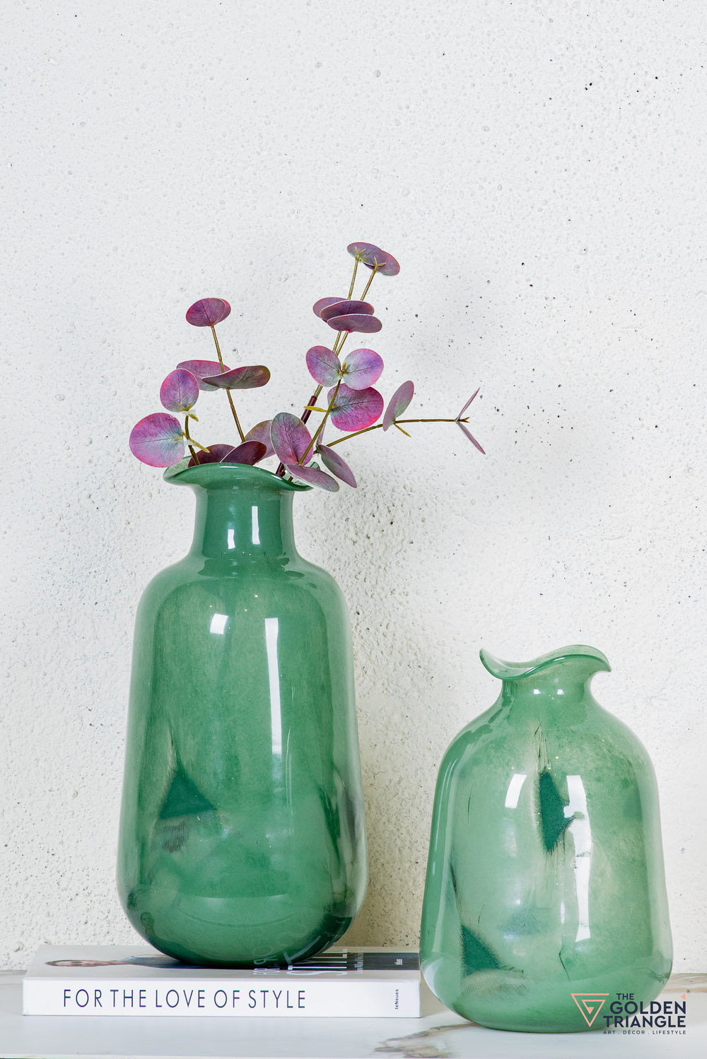 Argento Glass Vase