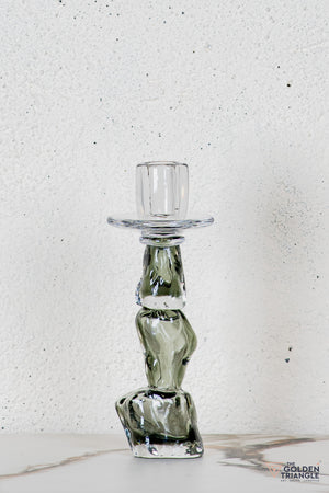 Omi Glass Candle Stand