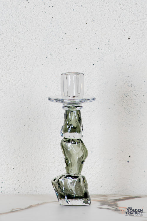 Omi Glass Candle Stand