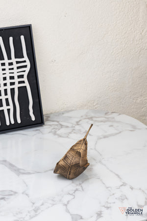 Cyris Metal Abstract Decor - Bronze
