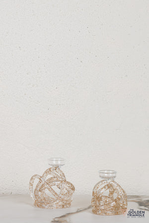 Quora Glass Candle Stand