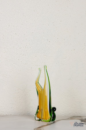 Toadera Frog Glass Sculpture