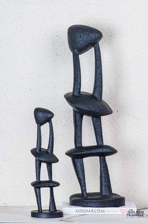 Harmonize Abstract Sculpture - Black