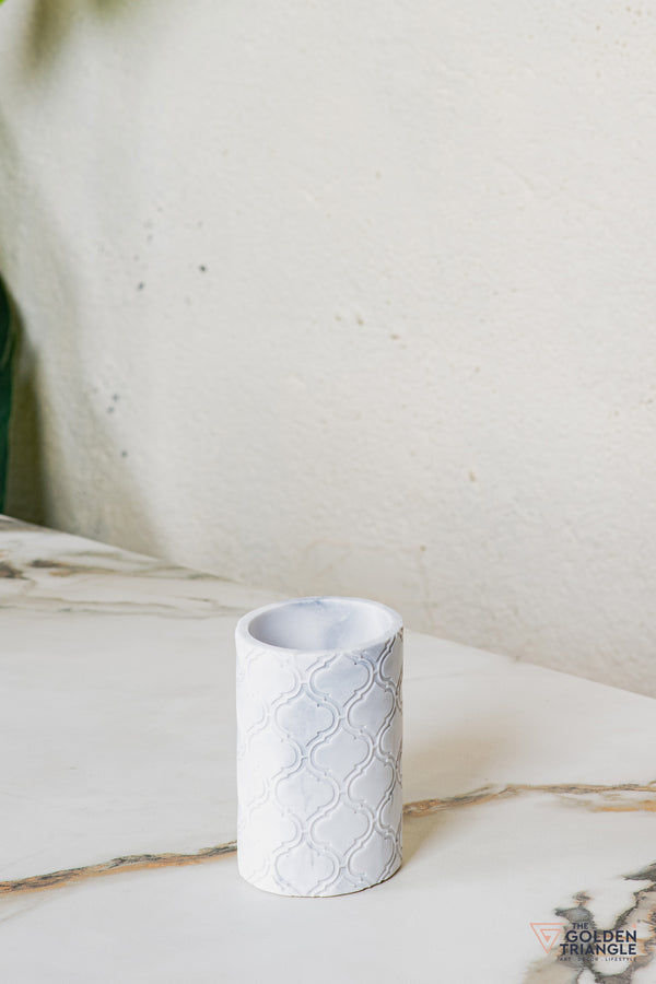 Aura Bathroom Set - Set of 4 - White