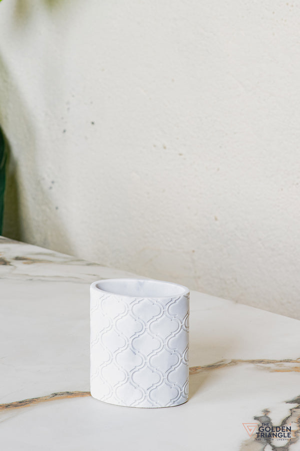 Aura Bathroom Set - Set of 4 - White