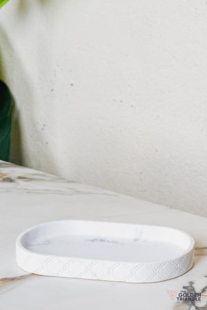 Aura Bathroom Set - Set of 4 - White