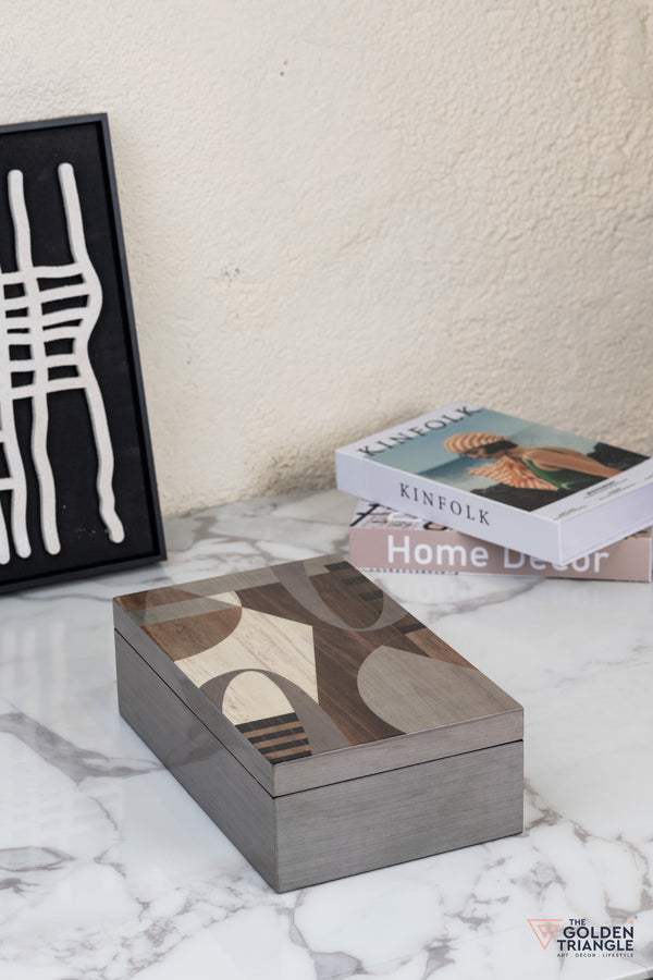 Trio Geometric Rectangle Utility Box