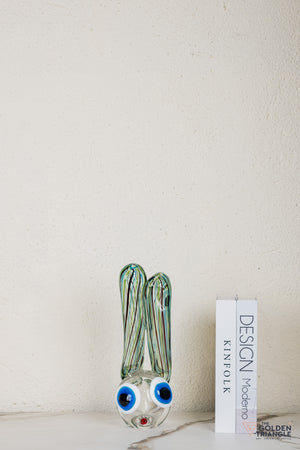 Simira Bunny Glass Sculpture - A