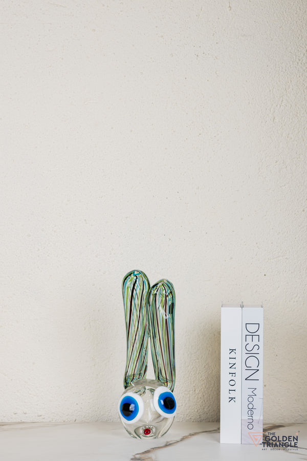 Simira Bunny Glass Sculpture - A