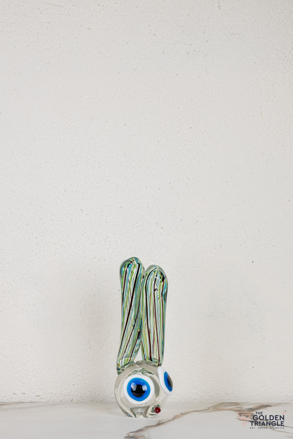 Simira Bunny Glass Sculpture - A