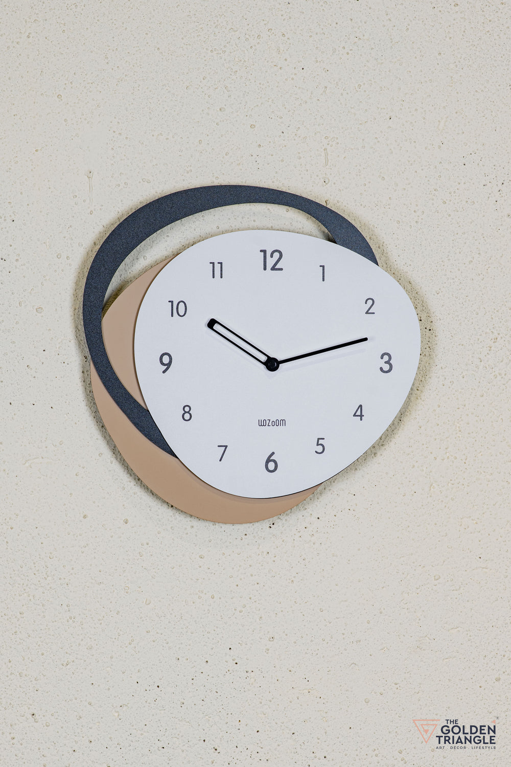 Vetro Wall Clock - Coffee