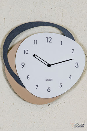 Vetro Wall Clock - Coffee