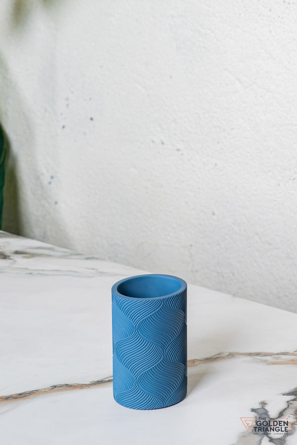 Aura Bathroom Set - Set of 4 - Blue