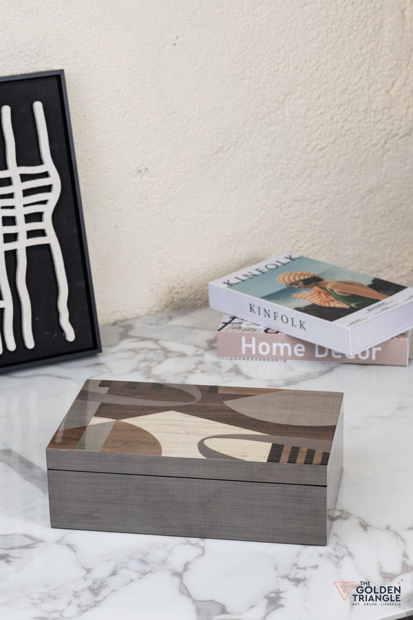 Trio Geometric Rectangle Utility Box