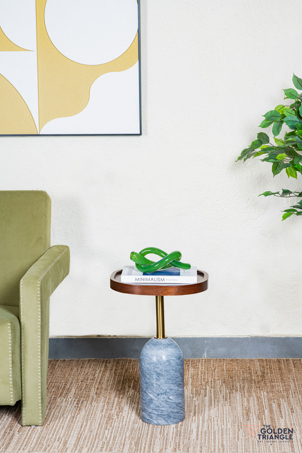 Calma Marble Side Table