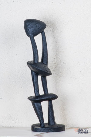 Harmonize Abstract Sculpture - Black