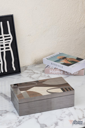 Trio Geometric Rectangle Utility Box