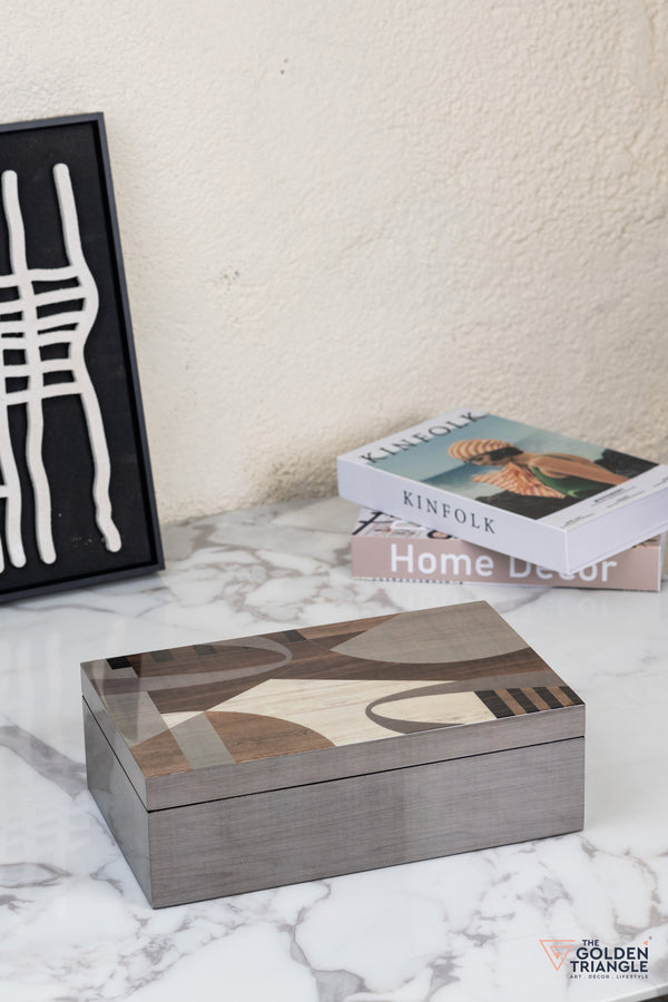 Trio Geometric Rectangle Utility Box