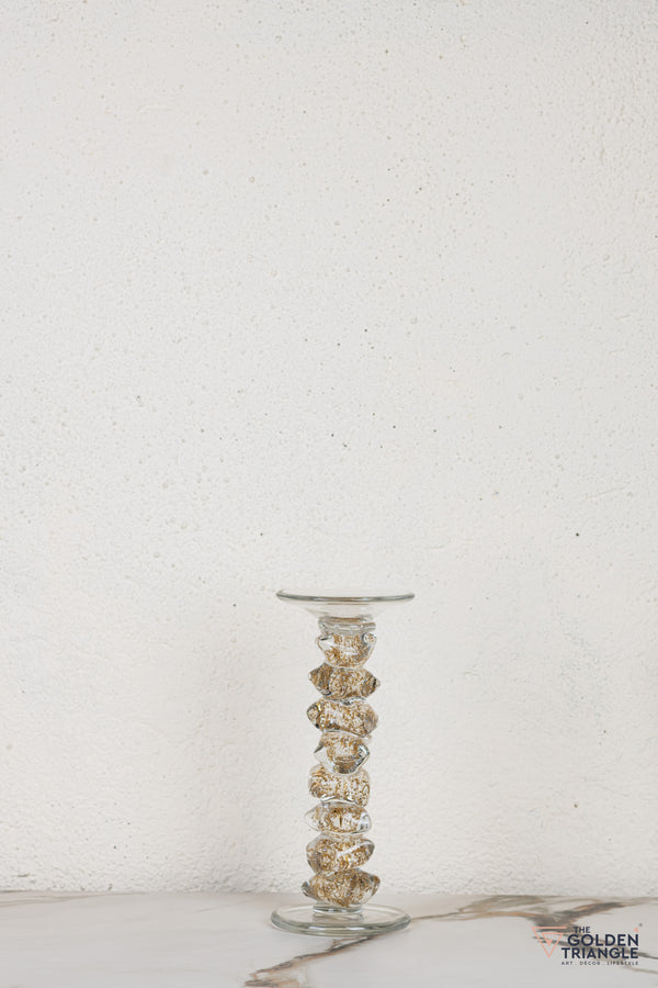 Zyra Glass Candle Stand