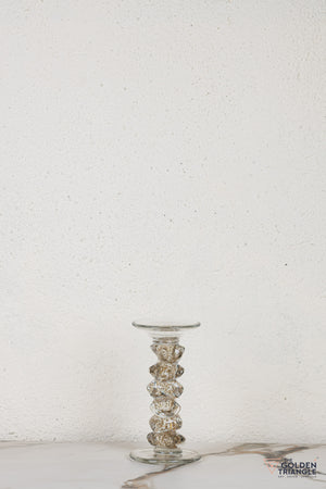 Zyra Glass Candle Stand