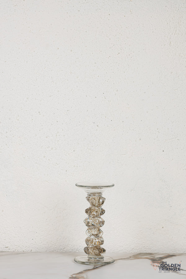 Zyra Glass Candle Stand