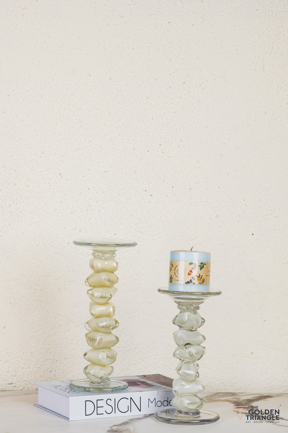 Virelle Glass Candle Stand