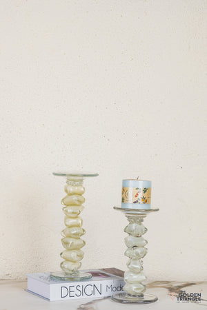 Virelle Glass Candle Stand