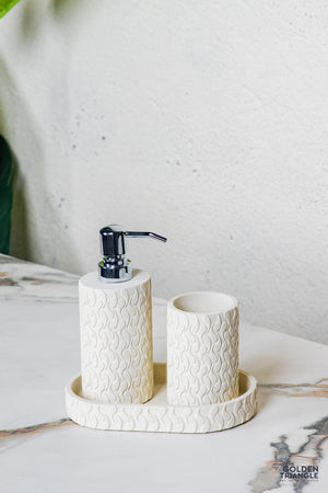 Crown Bathroom Set - Set of 3