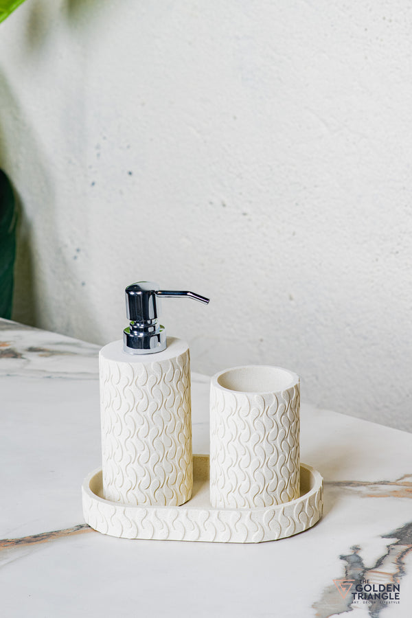 Crown Bathroom Set - Set of 3