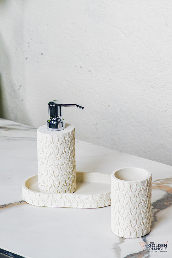 Crown Bathroom Set - Set of 3