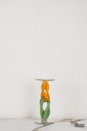 Nivalis Glass Candle Stand