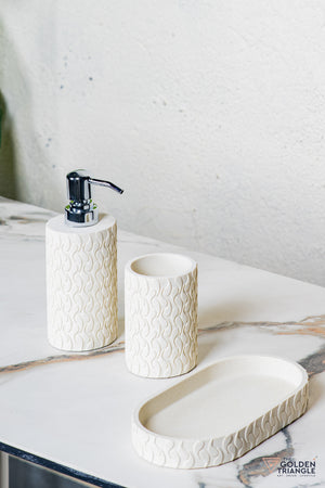 Crown Bathroom Set - Set of 3