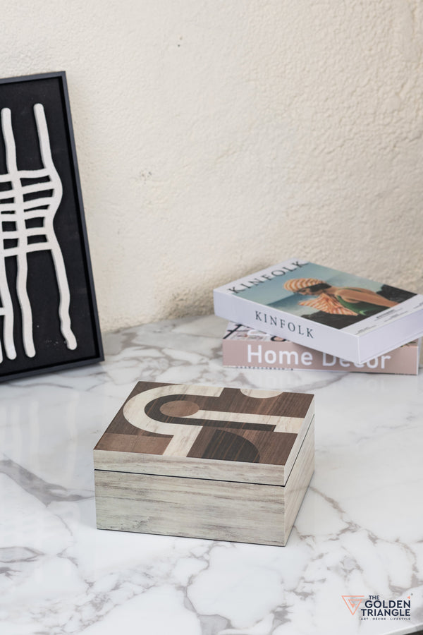Flyn Geometric Square Utility Box