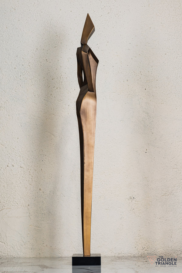 Elira Sculpture - Gold