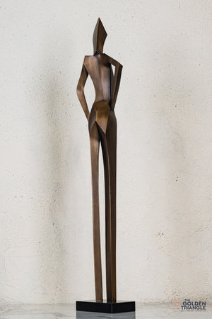 Elira Sculpture - Gold