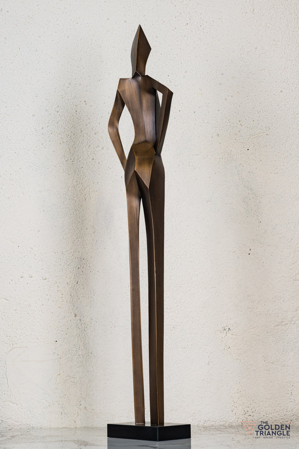 Elira Sculpture - Gold