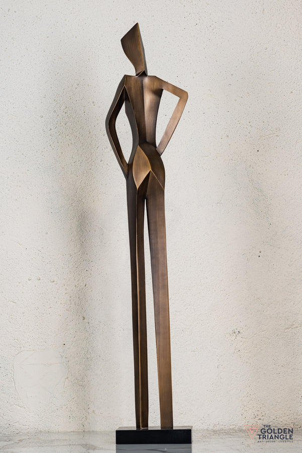 Elira Sculpture - Gold