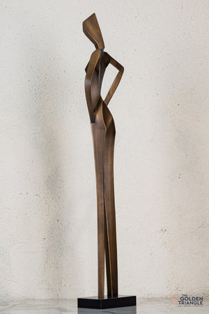 Elira Sculpture - Gold