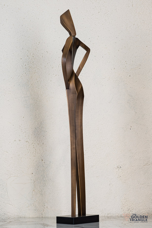 Elira Sculpture - Gold