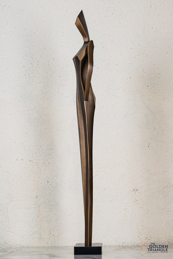 Elira Sculpture - Gold