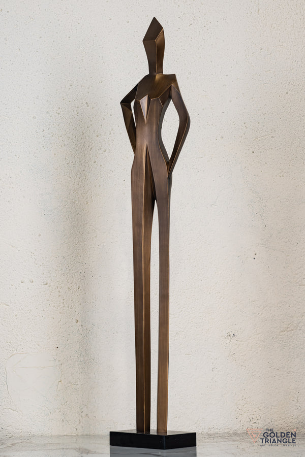 Elira Sculpture - Gold