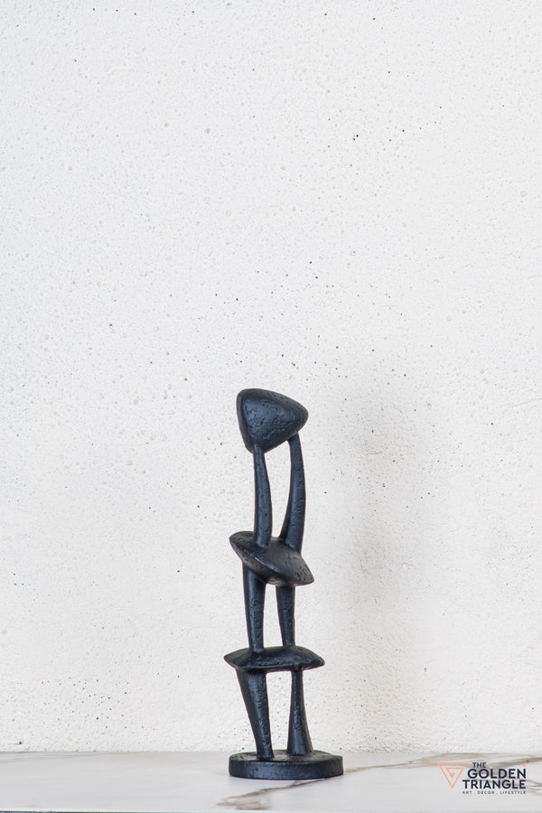 Harmonize Abstract Sculpture - Black