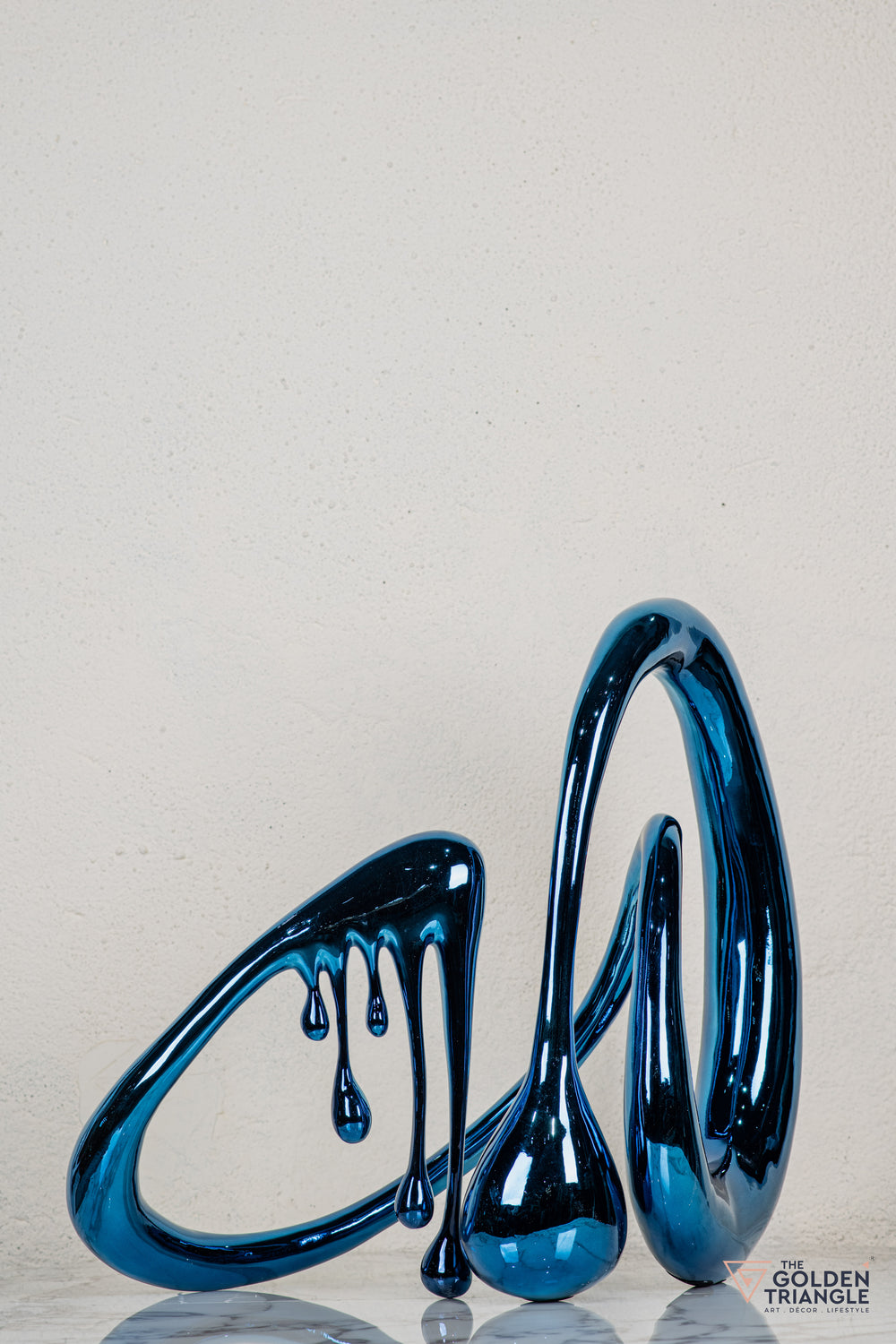 Dreamwaltz Abstract Sculpture - Blue XL